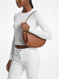 Michael Kors Dover Small Leather Crossbody Bag Tan