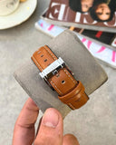 Fossil Heritage Automatic Leather Green