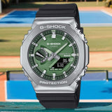 Casio G Shock Gm2100 Silver Green