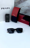 Prada Cat Eye Design Gold Black