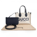 Gucci Logo 2way Printed Tote Bag