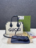 Gucci Logo 2way Printed Tote Bag