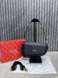 Guess G Dream Flap Shoulder Crossbody Bag Black