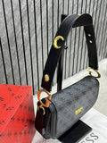 Guess G Dream Flap Shoulder Crossbody Bag Black