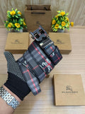 Burberry Checks Black