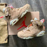 Travis Scott x Air Jordan 6 AJ6-British Khaki