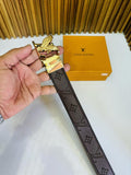 Louis Vuitton Gold Black Reversible