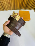 Louis Vuitton Gold Black Reversible