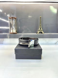 Tom Ford Reversible Belt Silver Black