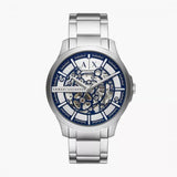 Armani Exchange Ax2418 Hampton Automatic Silver-Blue