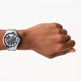 Armani Exchange Ax2418 Hampton Automatic Silver-Blue