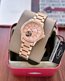 Fossil Architect Automatic Copper-Pink