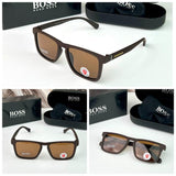 Hugo Boss Brown Square