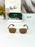 Rayban Gold Brown