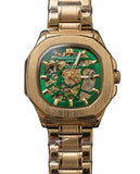 Patek Philippe Skeleton Automatic Golden Green