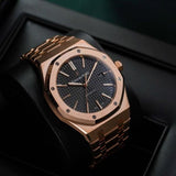 Audemars Piguet royal Oak Quartz Copper-Black