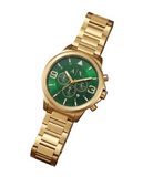 Armani Exchange Atlc Chronograph Gold Green
