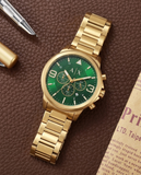 Armani Exchange Atlc Chronograph Gold Green