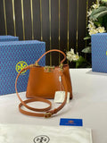 Tory Burch Satchel 23cm Bag Light Brown