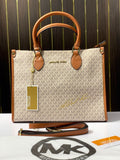 Michael Kors Signature Tote Bag Beige
