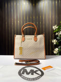 Michael Kors Signature Tote Bag Beige