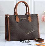 Michael Kors Signature Tote Bag Brown