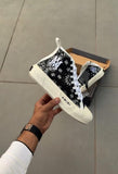 Amiri Bandana Court High-Top Sneakers
