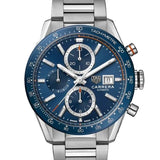 Tag Heuer Carrera Caliber 17 Japan Silver Blue