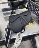 Dior CB Saddle Black Leather