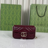 Gucci Marmont Mini Wine Premium