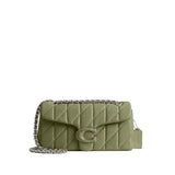 Coach Quilted Tabby Shoulder Bag Green