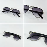 Gucci 5118 Silver Black DC