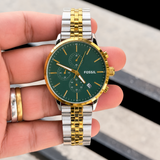 Fossil Mens BQ2732 Dual Tone