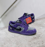 Nike Sb Dunk Low Supreme 94 Purple Iron Grey