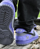 Nike Sb Dunk Low Supreme 94 Purple Iron Grey
