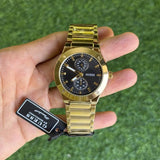 Guess Jet Multifunction Gold Black