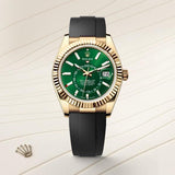 Rolex Oyster Perpetual Sky Dweller Green