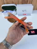 Rayban 0502 Grey Orange Brown