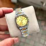 Gucci Dual Tone Gold Silver