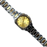 Gucci Dual Tone Gold Silver