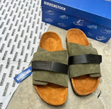 Birkenstock Kyoto Olive Suede