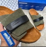 Birkenstock Kyoto Olive Suede