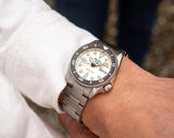 Seiko 5 Sports Automatic Silver Lemon