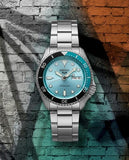Seiko 5 Sports Automatic Silver Tiffany