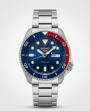 Seiko 5 Sports Automatic Blue Red