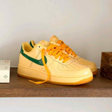 Nike airforce 1 Low Patent Topaz GoldPine Green 1200