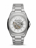 Armani Exchange AX2418 Hampton Automatic Silver White