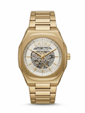 Armani Exchange AX2418 Hampton Automatic Gold White