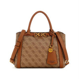 Guess Dagan Medium Size Handbag Khaki Flower