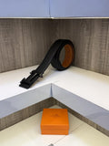 Hermes Imported Belt All Black